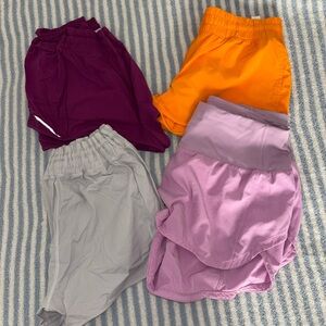 Women’s athletic shorts bundle